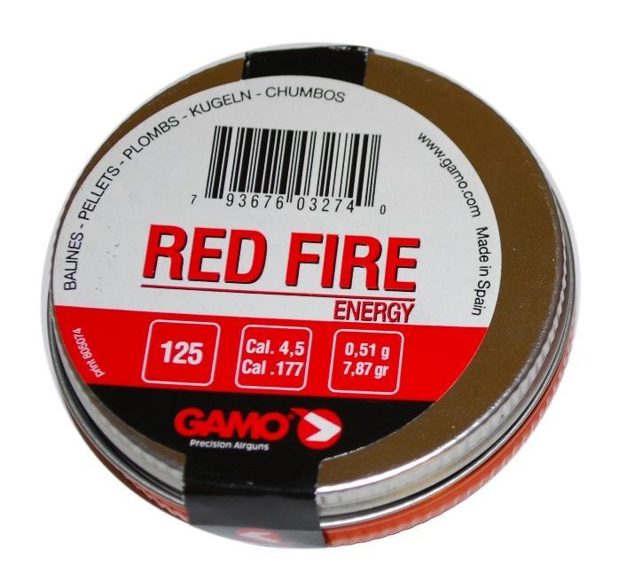 Пули Red Fire к.4,5мм (125)